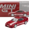 Nissan Skyline GT-R (R32) RHD (Right Hand Drive) "Veilside Combat C-I" Gem Red Metallic Limited Edition 1/64 Diecast Model Car by Mini GT