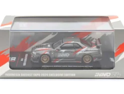 Nissan Skyline GT-R (R34) Z-Tune RHD (Right Hand Drive) Gray Metallic with Graphics