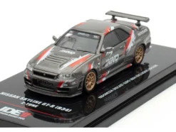 Nissan Skyline GT-R (R34) Z-Tune RHD (Right Hand Drive) Gray Metallic with Graphics