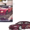 Nissan 240SX (S14) RHD (Right Hand Drive) Maroon with Graphics "The Fast and the Furious" (2001) Movie "Fast & Furious" Series Diecast Model Car by Hot Wheels