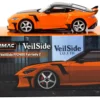 Nissan VeilSide FFZ400 Fairlady Z RHD (Right Hand Drive) Orange with Black Top "Global64" Series 1/64 Diecast Model by Tarmac Works