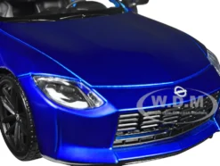 2023 Nissan Z Blue Metallic with Black Top Special Edition Series 1/24 Diecast Model Car Maisto 32904BL