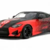 2022 Nissan Z GT4 #23 Black with Red Graphics "2022 SEMA Show" 1/18 Model Car by Otto Mobile