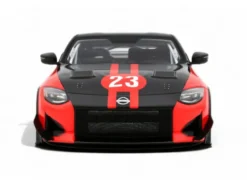 2022 Nissan Z GT4 #23 Black with Red Graphics 