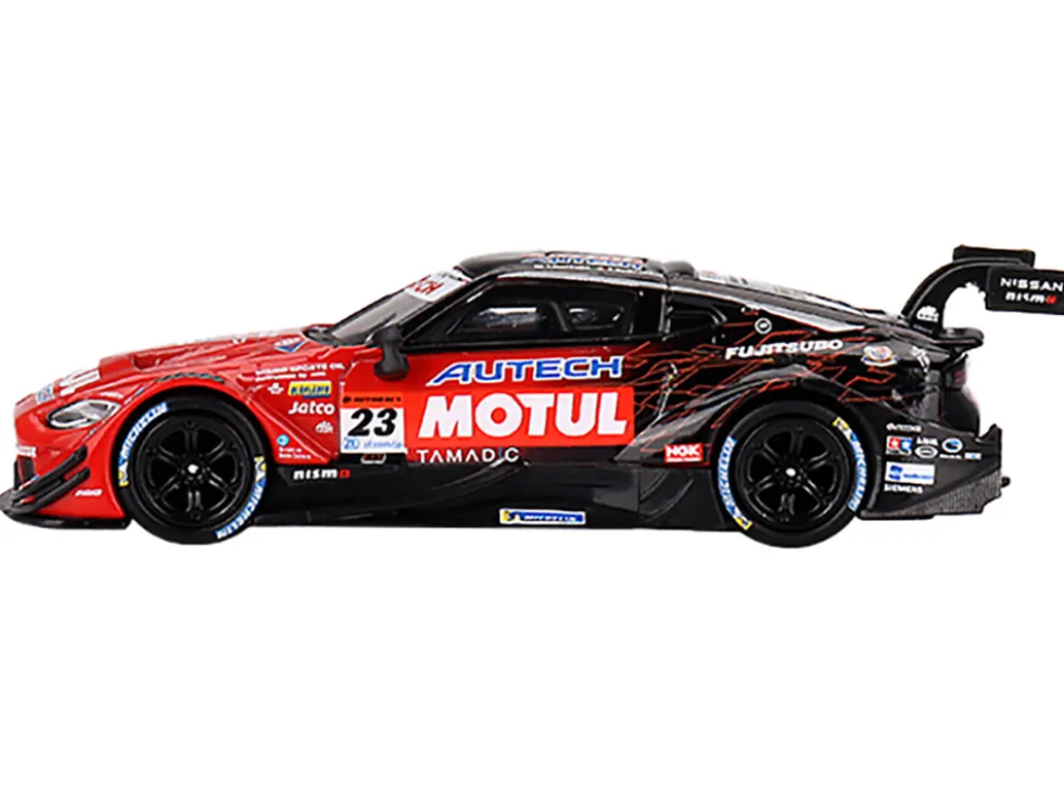Nissan Z GT500 #23 Tsugio Matsuda - Ronnie Quintarelli "NISMO" "Super GT Series" (2023) Limited Edition 1/64 Diecast Model Car by Mini GT