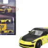 Nissan Z "LB-Nation Works" #23 Ikazuchi Yellow with Black Hood and Top Limited Edition 1/64 Diecast Model Car by Mini GT