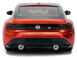 2023 Nissan Z Orange Metallic with Carbon Hood and Black Top 