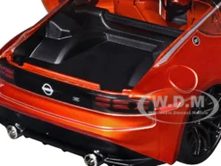 2023 Nissan Z Orange Metallic with Carbon Hood and Black Top 