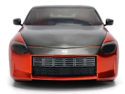 2023 Nissan Z Orange Metallic with Carbon Hood and Black Top 