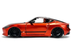 2023 Nissan Z Orange Metallic with Carbon Hood and Black Top 