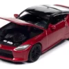 2023 Nissan Z Passion Red Metallic with Black Top "Import Legends" Series 1/64 Diecast Model Car by Auto World