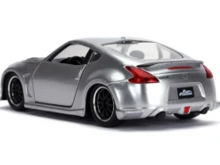 Nissan 370Z Silver Black Hood Fast & Furious Series 1/32 Diecast Model Car Jada 31852