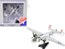 North American B 25J Mitchell Bomber Aircraft Panchito United States Air Force 1/100 Diecast Model Airplane Postage Stamp PS5403-4