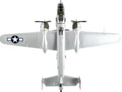North American B 25J Mitchell Bomber Aircraft Panchito United States Air Force 1/100 Diecast Model Airplane Postage Stamp PS5403-4