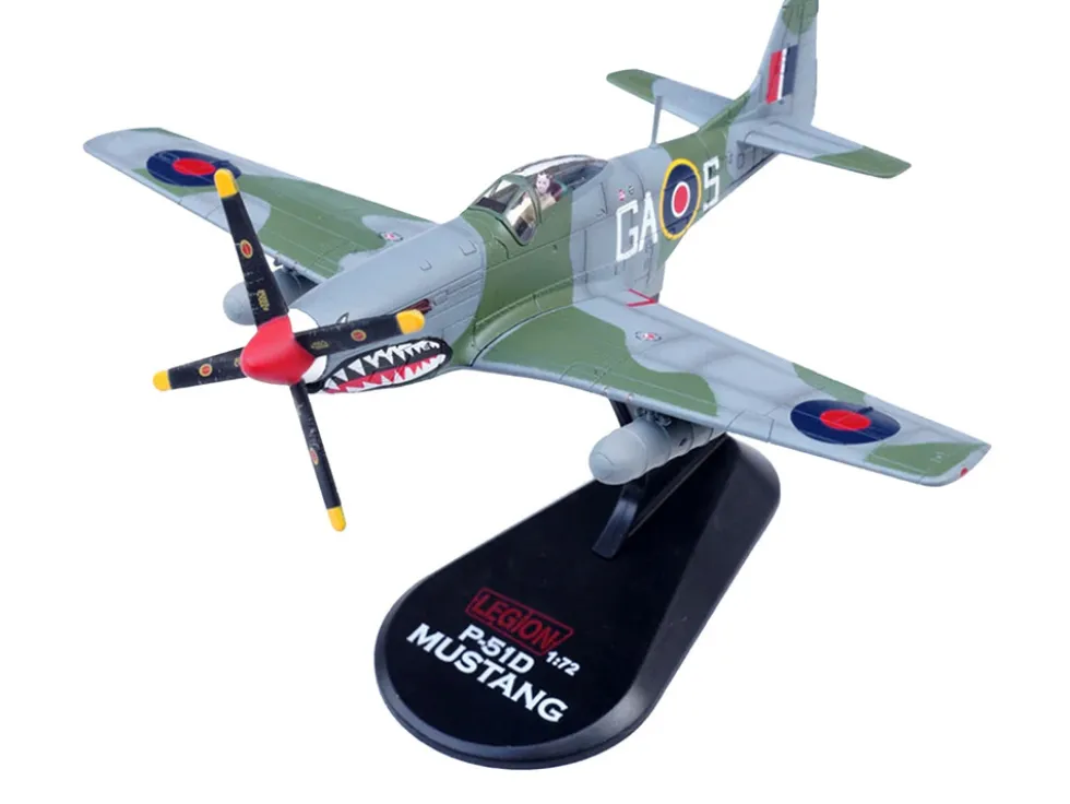 North American Mustang Mk.IV Aircraft "KH774, F/L Ellis Blanchford, No. 112 'Shark' Squadron, 239 Wing, Italy" (1945) Royal Air Force 1/72 Diecast Model Airplane by Legion