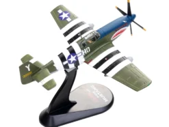 North American P-51B Mustang Aircraft "John Bennett, 487th Fighter Squadron, 352nd Fighter Group, Blue-Nosed Bastards of Bodney, RAF Bodney" (1944) United States Army Air Forces 1/72 Diecast Model Airplane by Legion