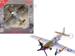 North American P-51B Mustang Aircraft "Sweet Clara II, 319th Fighter Squadron, 325th Fighter Group" (1944) United States Army Air Forces 1/72 Diecast Model Airplane by Legion
