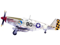 North American P-51B Mustang Aircraft "Sweet Clara II, 319th Fighter Squadron, 325th Fighter Group" (1944) United States Army Air Forces 1/72 Diecast Model Airplane by Legion