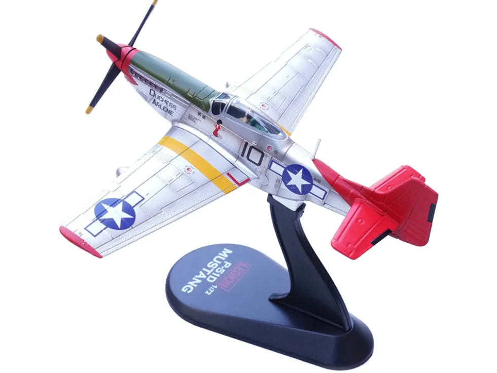 North American P-51D Mustang Aircraft "Duchess Arlene, Robert Williams, 100th Fighter Squadron, 332nd Fighter Group, Tuskegee Airmen, Fifteenth Air Force, Italy" (1944) United States Army Air Forces 1/72 Diecast Model Airplane by Legion
