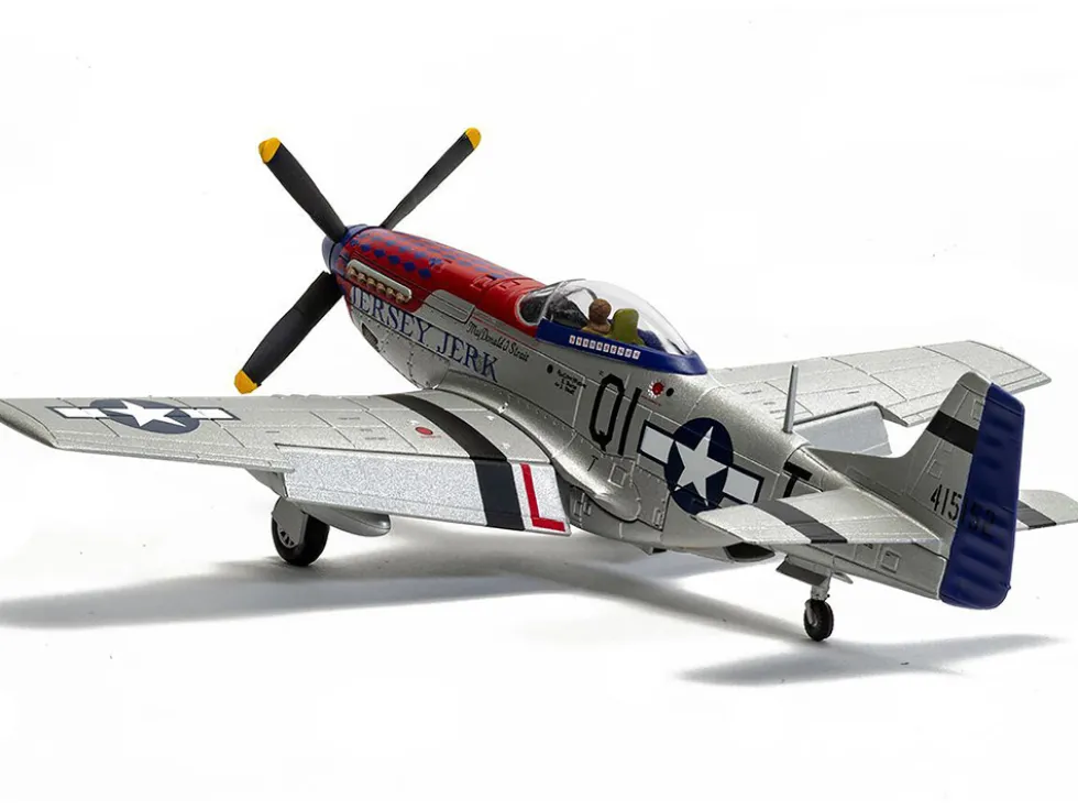 North American P-51D Mustang Aircraft "Jersey Jerk, 361st Fighter Squadron, Martlesham Heath" United States Army Air Forces "The Aviation Archive" Series 1/72 Diecast Model by Corgi