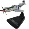 North American P-51D Mustang Fighter Aircraft "Captain Donald Emerson, 336th Fighter Squadron, 4th Fighter Group, 8th AF, Debden, England" (1944) United States Army Air Forces "Oxford Aviation" Series 1/72 Diecast Model Airplane by Oxford Diecast