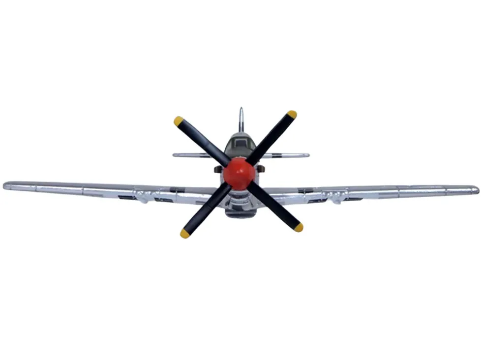 North American P-51D Mustang Fighter Aircraft "Captain Donald Emerson, 336th Fighter Squadron, 4th Fighter Group, 8th AF, Debden, England" (1944) United States Army Air Forces "Oxford Aviation" Series 1/72 Diecast Model Airplane by Oxford Diecast