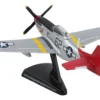 North American P 51D Mustang Fighter Aircraft #62 Bunny United States Army Air Force 1/100 Diecast Model Airplane GeminiJets PS5342-11