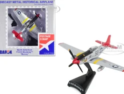North American P 51D Mustang Fighter Aircraft #62 Bunny United States Army Air Force 1/100 Diecast Model Airplane GeminiJets PS5342-11