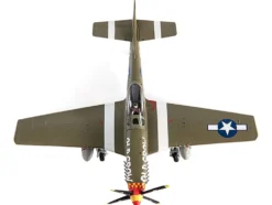 North American P 51D Mustang Fighter Aircraft Captain Clarence E Anderson 363rd FS 357th FG Old Crow 1944 United States Air Force 1/72 Diecast Model JC Wings JCW-72-P51-004