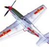 North American P-51K Mustang Aircraft "Captured from Chinese Nationalist Forces, Chinese People's Revolution Military Museum" (1949) People's Liberation Army Air Force 1/72 Diecast Model Airplane by Legion