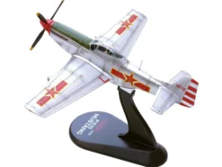 North American P-51K Mustang Aircraft "Captured from Chinese Nationalist Forces, Chinese People's Revolution Military Museum" (1949) People's Liberation Army Air Force 1/72 Diecast Model Airplane by Legion
