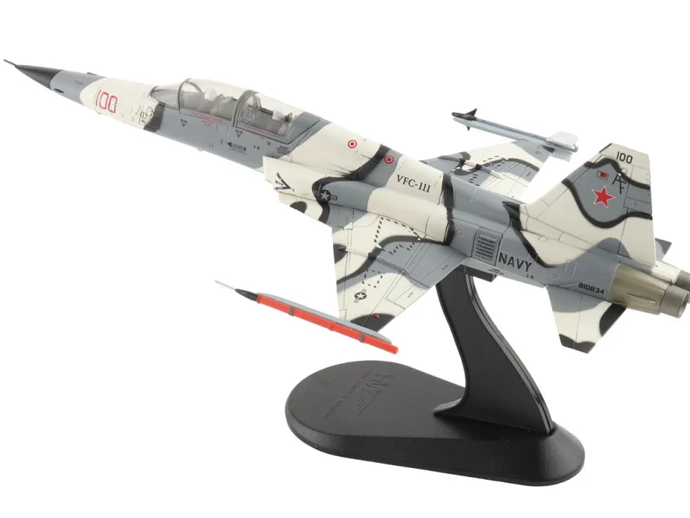Northrop F-5F Tiger II Aircraft "810834, Franken Tiger, VFC-111 Sundowners" (2023) United States Navy "Air Power Series" 1/72 Diecast Model by Hobby Master