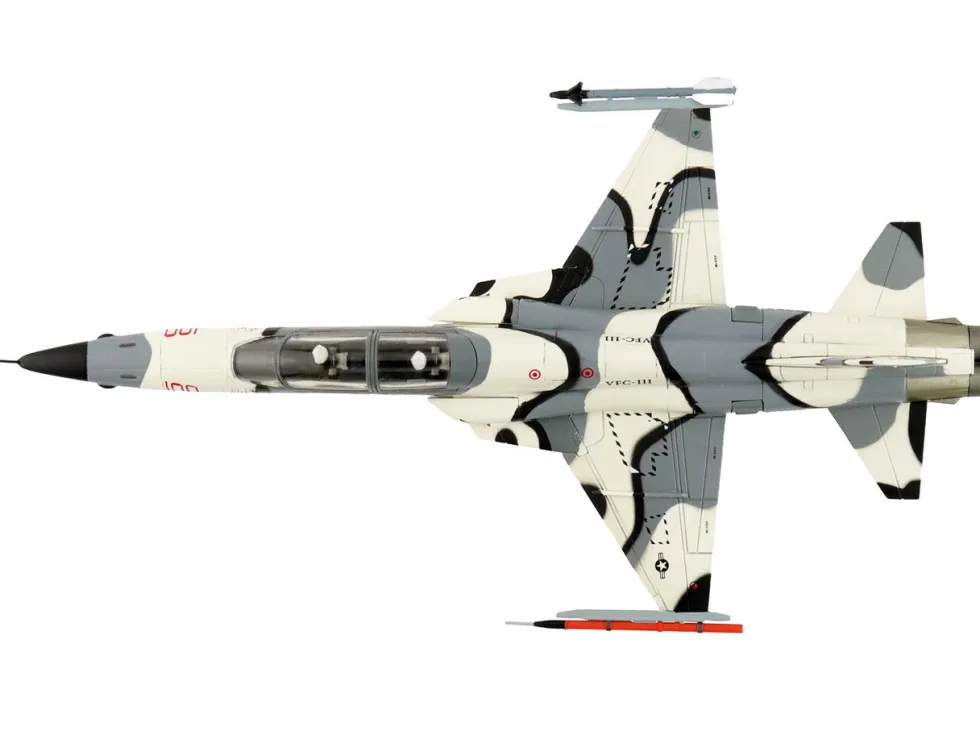 Northrop F-5F Tiger II Aircraft "810834, Franken Tiger, VFC-111 Sundowners" (2023) United States Navy "Air Power Series" 1/72 Diecast Model by Hobby Master