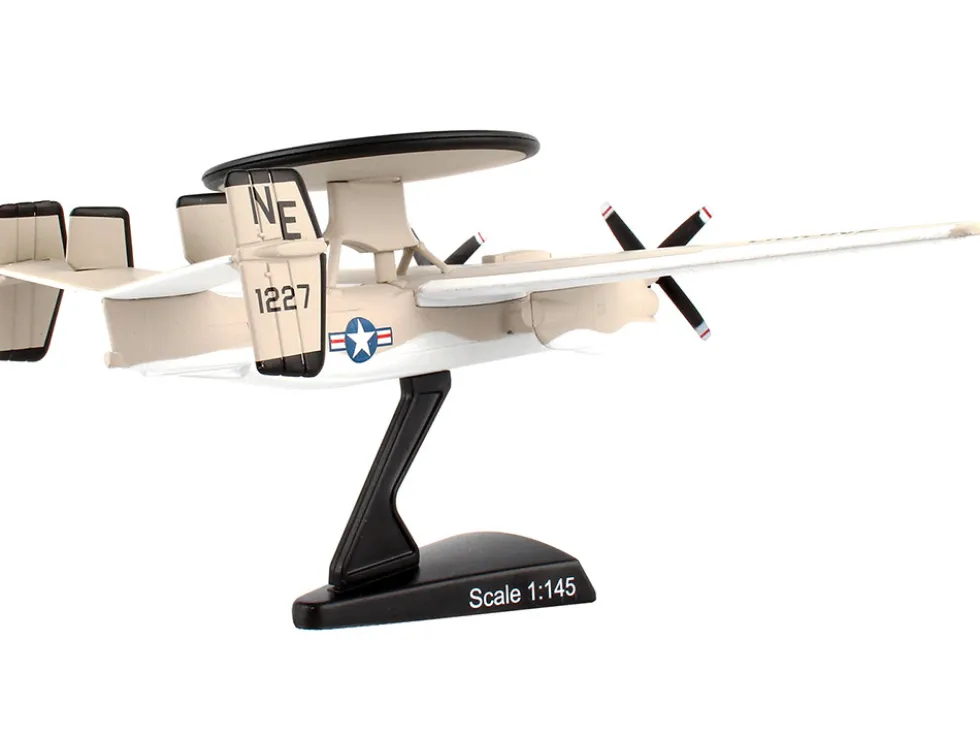 Northrop Grumman E 2C Hawkeye Aircraft VAW 116 Sun Kings United States Navy 1/145 Diecast Model Airplane Postage Stamp PS5379-1