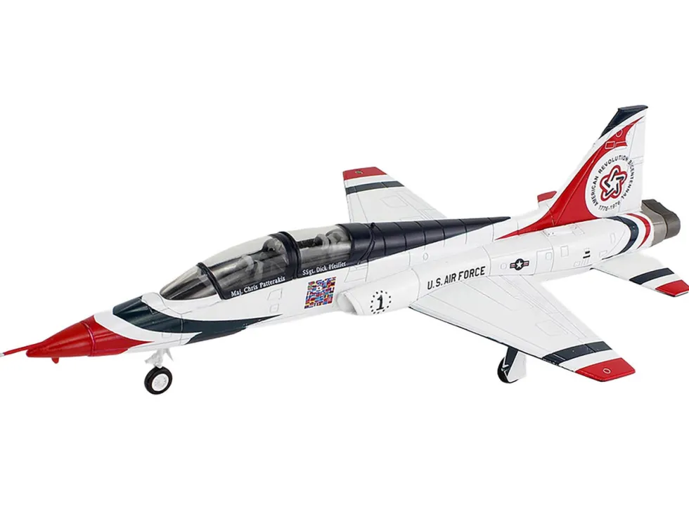 Northrop T-38 NASA Aircraft "#1, Thunderbirds Bicentennial Scheme" (1976) United States Air Force "Air Power Series" 1/72 Diecast Model by Hobby Master