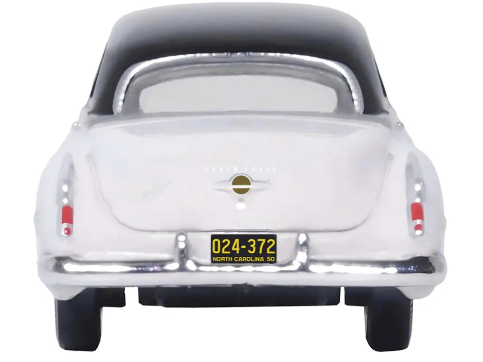 1950 Oldsmobile Rocket 88 Coupe Marol Gray with Black Top 1/87 (HO) Scale Diecast Model Car Oxford Diecast 87OR50005