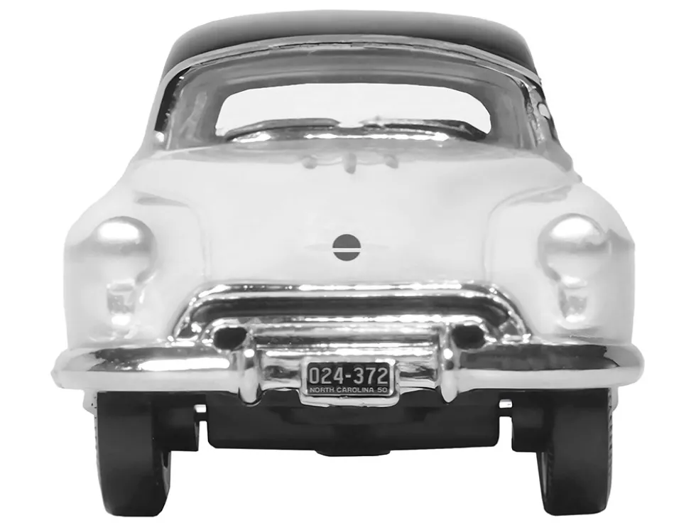 1950 Oldsmobile Rocket 88 Coupe Marol Gray with Black Top 1/87 (HO) Scale Diecast Model Car Oxford Diecast 87OR50005
