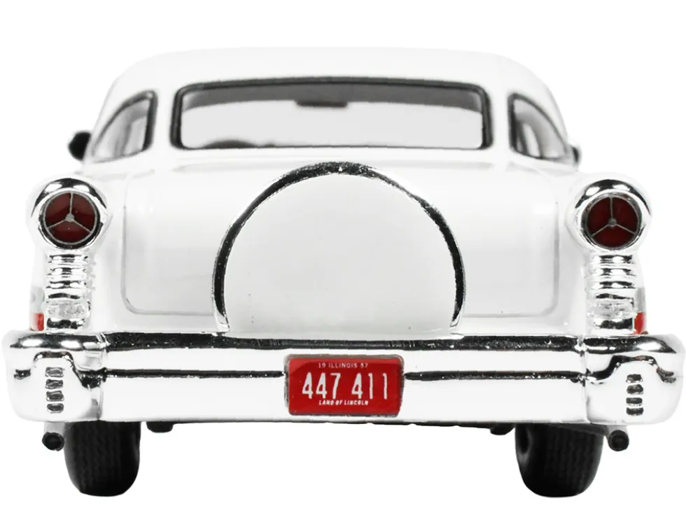 1957 Oldsmobile Starfire Royal Glow Red and Alcan White Limited Edition to 200 pieces Worldwide 1/43 Model Car by Goldvarg Collection