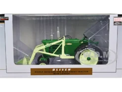 Oliver 770 Wide Front Tractor Loader Green Classic Series 1/16 Diecast Model SpecCast SCT901