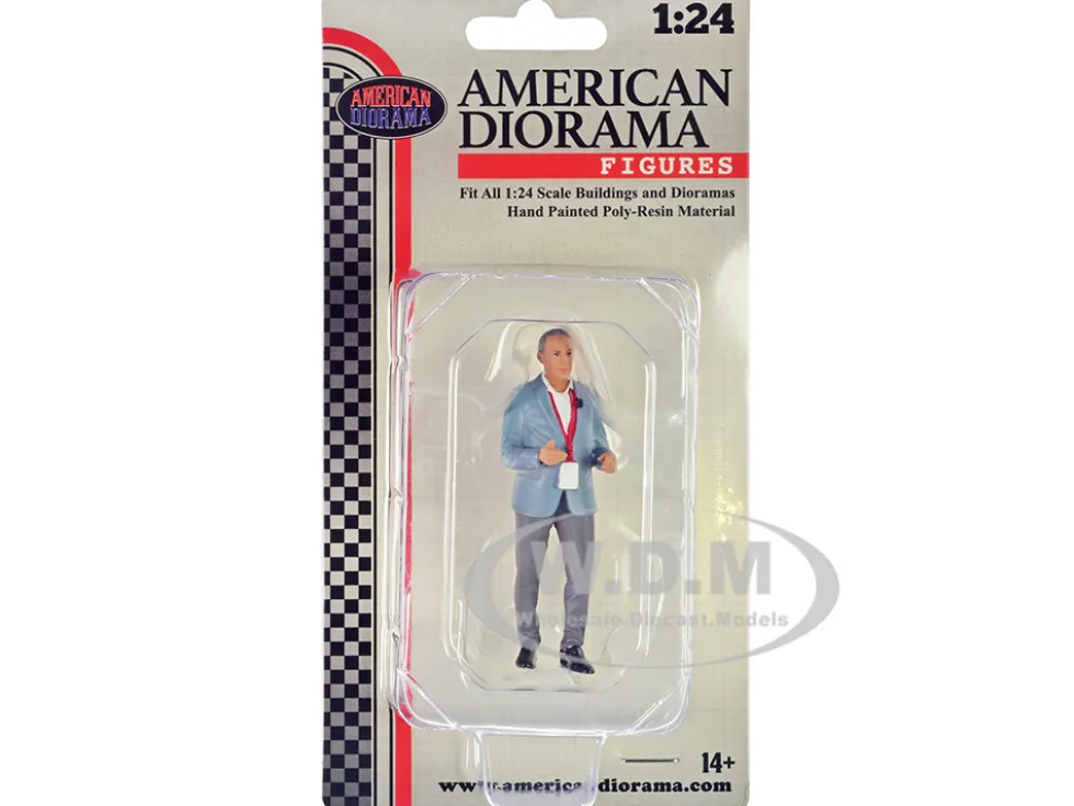 On Air Figure 2 for 1/24 Scale Models American Diorama 24402