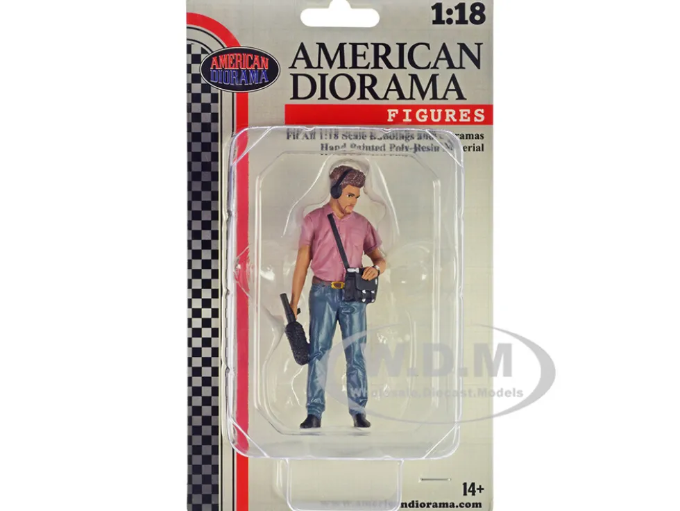 On Air Figure 4 for 1/18 Scale Models American Diorama 18404