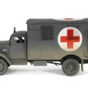 Opel Blitz Kfz 305 Ambulance Gray Weathered German Army Armoured Fighting Vehicle Series 1/32 Diecast Model Forces of Valor FOV-801101B
