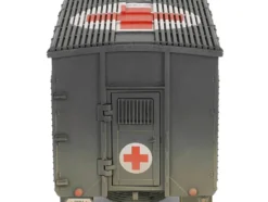 Opel Blitz Kfz 305 Ambulance Gray Weathered German Army Armoured Fighting Vehicle Series 1/32 Diecast Model Forces of Valor FOV-801101B