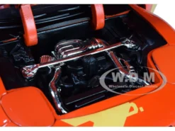 Orange Julius' Mazda RX-7 Fast & Furious Movie 1/24 Diecast Model Car Jada 30747