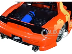 Orange Julius' Mazda RX-7 Fast & Furious Movie 1/24 Diecast Model Car Jada 30747