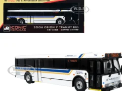 2006 Orion V Transit Bus Westchester NY Bee Line 6 Yonkers Limited Edition The Vintage Bus and Motorcoach Collection 1/87 (HO) Diecast Model Iconic Replicas 87-0515