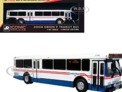 2006 Orion V Transit Bus WMATA Washington 54 L Enfant Plaza Station Limited Edition The Vintage Bus and Motorcoach Collection 1/87 (HO) Diecast Model Iconic Replicas 87-0516