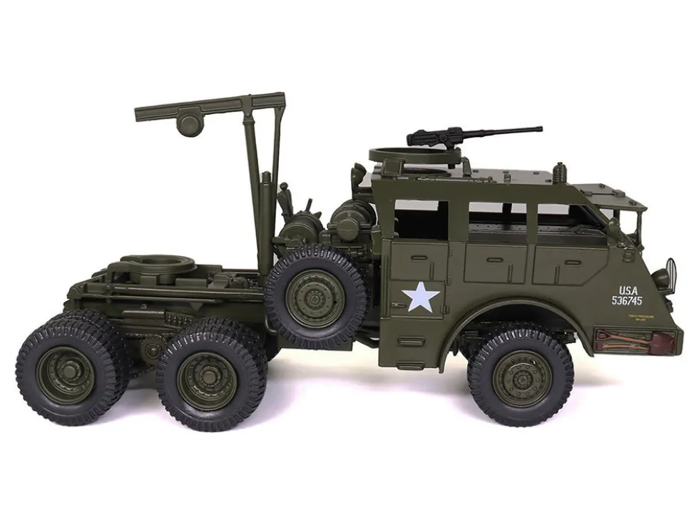 Pacific M26 Tractor Olive Drab "United States Army" 1/43 Diecast Model by Militaria Die Cast