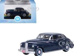 1942 Packard Clipper Touring Sedan Packard Blue 1/87 (HO) Scale Diecast Model Car by Oxford Diecast