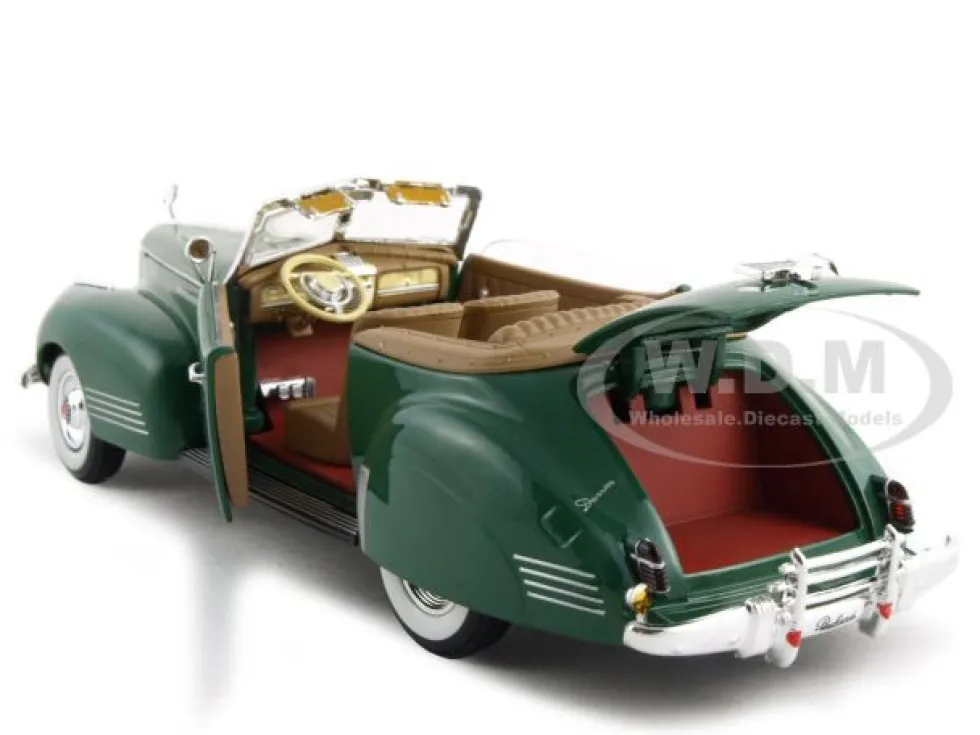 1941 Packard Darrin One Eighty Green 1/32 Diecast Car Model Signature Models 32398